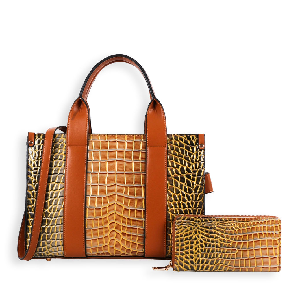 Bold & Bossy Croc Embossed Collection