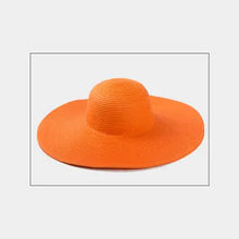 Load image into Gallery viewer, Solid Straw Sun Hats
