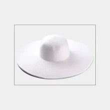 Load image into Gallery viewer, Solid Straw Sun Hats
