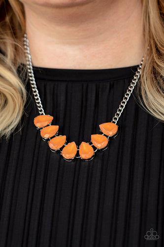 Orange Gem Necklace