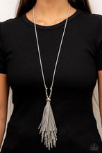 Load image into Gallery viewer, Leather Tassel Necklace
