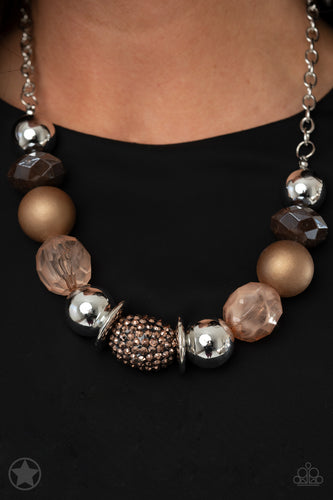 Copper Bead Necklace