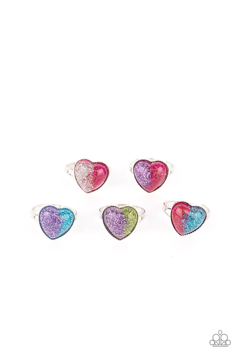 STARLET HEARTS RINGS - WHITE